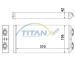Výměník tepla, vnitřní vytápění TitanX HT139001