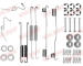 Sada príslużenstva brzdovej čeľuste QUICK BRAKE 105-0624