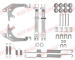 Sada príslużenstva brzdovej čeľuste QUICK BRAKE 105-0698S