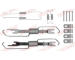 Sada príslużenstva brzdovej čeľuste QUICK BRAKE 105-0888S-02