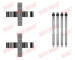 Sada prislusenstvi, oblozeni kotoucove brzdy QUICK BRAKE 109-0055