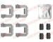 Sada prislusenstvi, oblozeni kotoucove brzdy QUICK BRAKE 109-0127