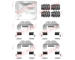 Sada prislusenstvi, oblozeni kotoucove brzdy QUICK BRAKE 109-0162