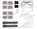 Sada prislusenstvi, oblozeni kotoucove brzdy QUICK BRAKE 109-0169