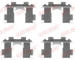 Sada prislusenstvi, oblozeni kotoucove brzdy QUICK BRAKE 109-1205