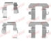Sada prislusenstvi, oblozeni kotoucove brzdy QUICK BRAKE 109-1763