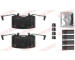 Sada prislusenstvi, oblozeni kotoucove brzdy QUICK BRAKE 109-1787