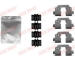 Sada prislusenstvi, oblozeni kotoucove brzdy QUICK BRAKE 109-1881