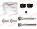 Sada vodicích pouzder, brzdový třmen QUICK BRAKE 113-0046X