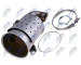 Filter sadzí/pevných častíc výfukového systému NTY DPF-CT-005