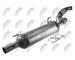 Filter sadzí/pevných častíc výfukového systému NTY DPF-PE-010
