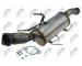 Filter sadzí/pevných častíc výfukového systému NTY DPF-RE-003