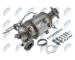 Filtr pevnych castic, vyfukovy system NTY DPF-TY-001