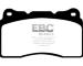 Sada brzdových destiček, kotoučová brzda EBC Brakes PLK1062