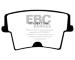 Sada brzdových destiček, kotoučová brzda EBC Brakes DP41722R