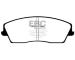 Sada brzdových destiček, kotoučová brzda EBC Brakes DP41723R