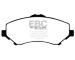 Sada brzdových destiček, kotoučová brzda EBC Brakes DP41798R