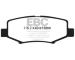 Sada brzdových destiček, kotoučová brzda EBC Brakes DP1799
