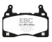 Sada brzdových destiček, kotoučová brzda EBC Brakes DP31895C