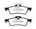 Sada brzdových destiček, kotoučová brzda EBC Brakes DP42181R