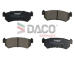 Sada brzdových destiček, kotoučová brzda DACO Germany 320801