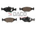 Sada brzdových destiček, kotoučová brzda DACO Germany 320909