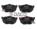 Sada brzdových destiček, kotoučová brzda DACO Germany 321319