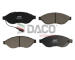 Sada brzdových destiček, kotoučová brzda DACO Germany 321960
