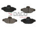 Sada brzdových destiček, kotoučová brzda DACO Germany 322334