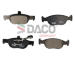 Sada brzdových destiček, kotoučová brzda DACO Germany 322339