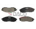 Sada brzdových destiček, kotoučová brzda DACO Germany 322608