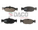 Sada brzdových destiček, kotoučová brzda DACO Germany 323609