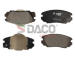 Sada brzdových destiček, kotoučová brzda DACO Germany 323641