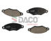Sada brzdových destiček, kotoučová brzda DACO Germany 323735