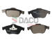 Sada brzdových destiček, kotoučová brzda DACO Germany 323949