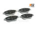 Sada brzdových destiček, kotoučová brzda ProfiPower 1B1220
