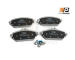 Sada brzdových destiček, kotoučová brzda ProfiPower 1B1223