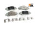 Sada brzdových destiček, kotoučová brzda ProfiPower 1B1259