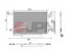 Kondenzátor klimatizácie JPN 60C9105-JPN